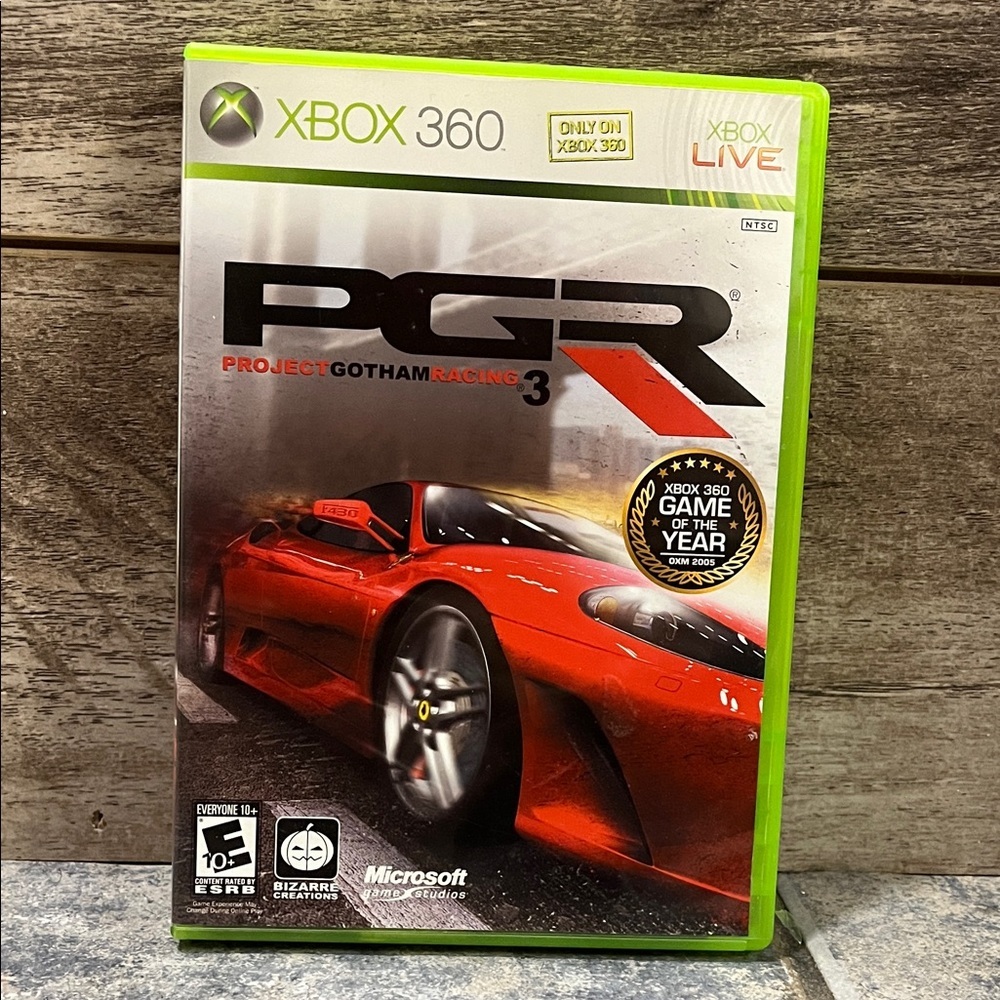 5 for $60 - Project Gotham Racing 3 for the x box 360